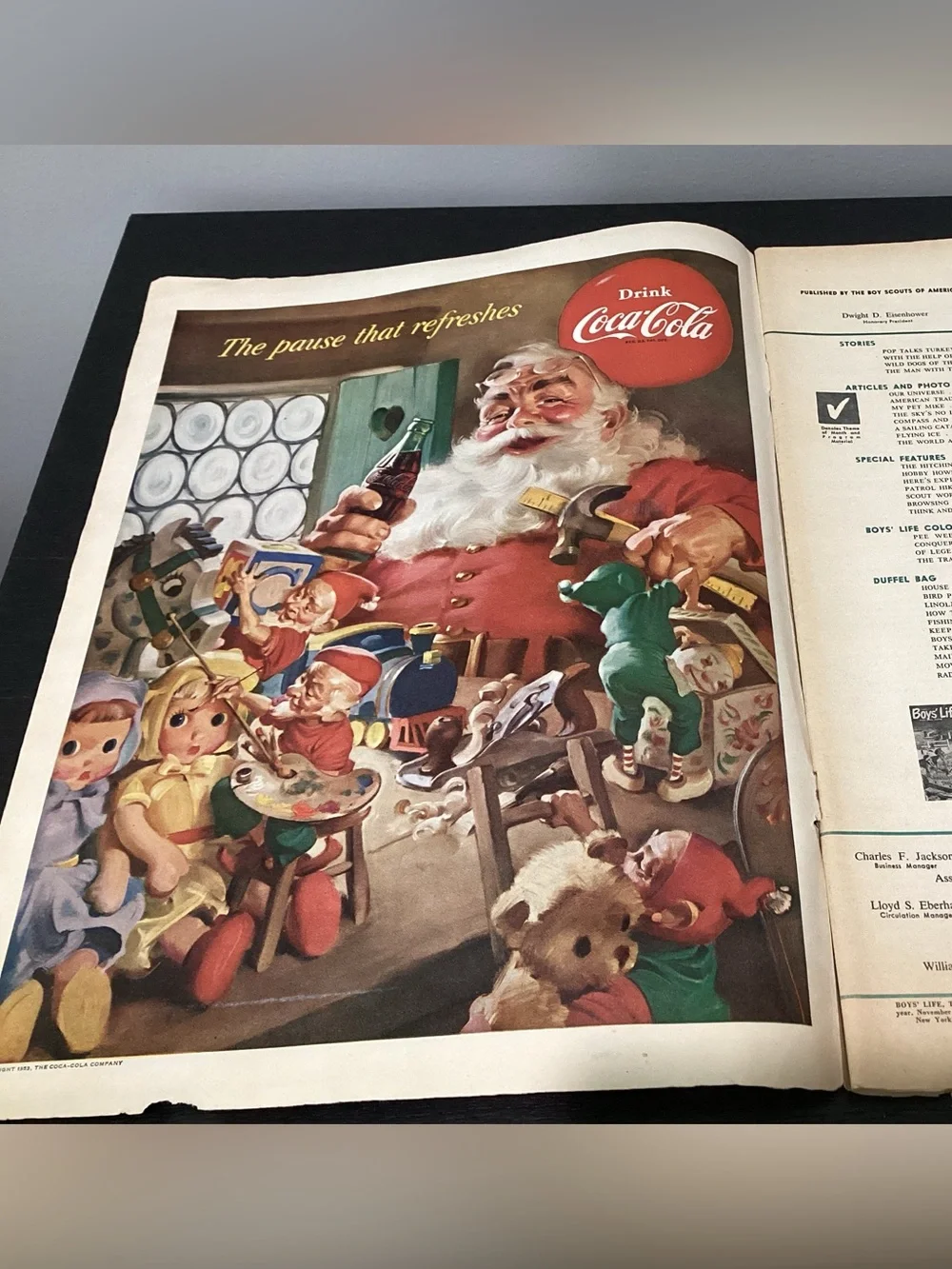 Vtg. 1953 BOY’S LIFE FOR ALL BOYS Magazine. “Thanksgiving Dance Special” Theme.
